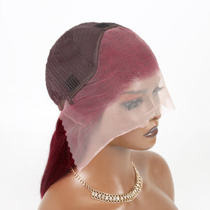 #99J Colored Hair Lace Front Wig Body Wave Colored Human Hair Lace Wigs