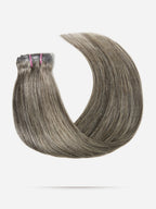 #30 Color Encaje transparente 5 × 5 Peluca de cabello ondulado frontal del cuerpo 250% Densidad (3 paquetes + 1 cierre)