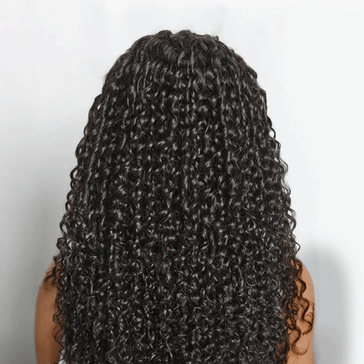 Glueless Knotless 13x4 Deep Curly Braid Wig with Flexi-Fit Drawstring Cap