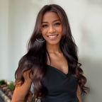 13x4 Glueless Highlight Brown Mixed Black Color Wavy Wig