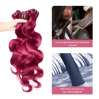 99J Body Wave Bundles Virgin Brazilian Human Hair Extensions