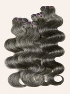 Salt&Pepper Body Wave HJ Weave Beauty 7A Peruvian Virgin Hair