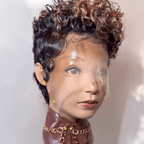 Partial Topper Highlight Color With Full Lace (Not a wig)