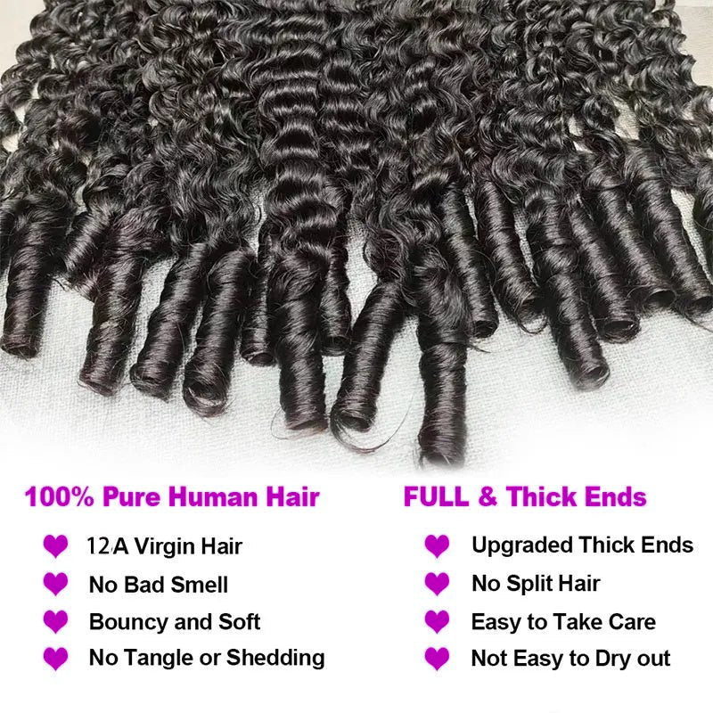 Natural Burmese Curly Hair Extension Raw Unprocessed 100% Human Weave Hair