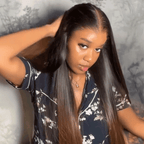 Free Parting 13x4 Glueless Ombre Brown Color Wig Straight 250% Density