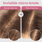 9x6 Glueless Blonde Highlight Wig Straight Human Hair