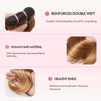 Luxury Ombre Honey Blonde Body Wave Bundles Virgin Brazilian Human Hair Extensions