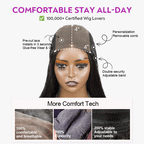 Natural Style Glueless Bob Wear Go 4x4 Wavy Wig 100% Human Hair