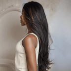 Glueless Pre Plucked and Pre Bleached 5x5 Highlight Wig With Adjustable Cap