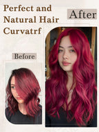 #30 Color Encaje transparente 5 × 5 Peluca de cabello ondulado frontal del cuerpo 250% Densidad (3 paquetes + 1 cierre)