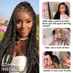 Extension Bulk Hair For Bohemian Braiding Deep Curly Human Hair