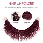 Dark 99J Body Wave Bundles Virgin Brazilian Human Hair Extensions