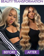 T4-27 Body Wave Bundles Virgin Brazilian Human Hair Extensions
