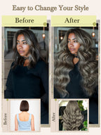 Salt&Pepper Body Wave HJ Weave Beauty 7A Peruvian Virgin Hair