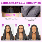 Glueless Pre Plucked and Pre Bleached 5x5 Highlight Wig With Adjustable Cap