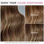 Glamorous Style 13x4 Glueless Luxury Layered Highlight Wavy Wig 250% Density