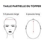 Partial Topper Highlight Color With Full Lace (Not a wig)