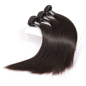 Oferta de paquete recto de cabello virgen brasileño HJ Weave Beauty 8A
