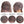 #4/27 Highlight Piano Fall Color 13x4 Straight Lace Front Human Hair Wigs
