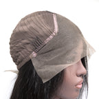 Densidad 180% de las pelucas 180% del pelo del frente de la onda profunda rizada del cordón transparente 13×4