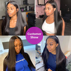 Straight 13x4 Lace Front Wig Human Virgin Hair Natural Lace Wig