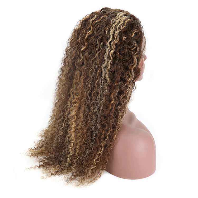 Highlight #4/27 Curly Headband Wig 180% Density