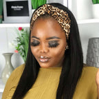 Kinky Straight 180% Density Headband Wig Human Hair
