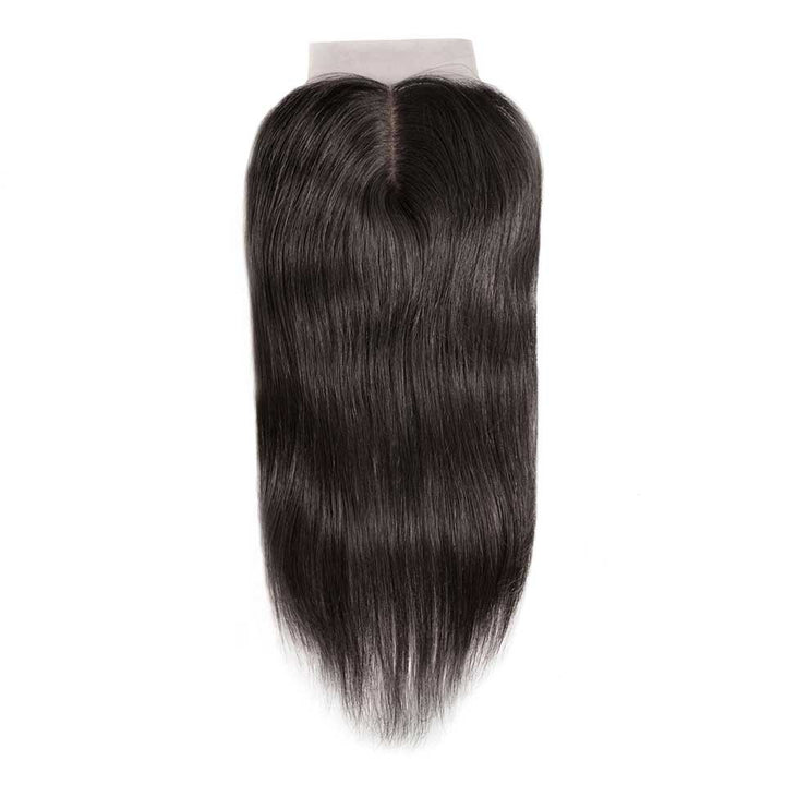 HJ Weave Beauty 4*4 Brazilian Hair Silk Base Closure Straight