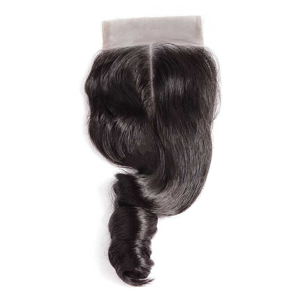 HD lace 4x4 lace closure Loose wave