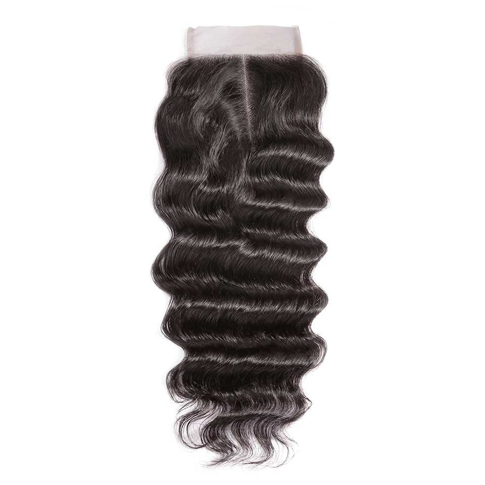 HD lace 4x4 lace closure Natural Wave