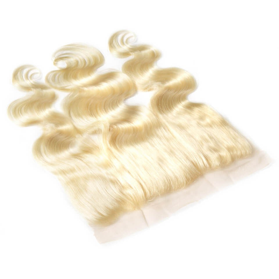 8A #613 Blonde 13*4 Lace Frontal Body Wave