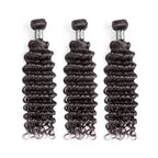 HJ WEAVE BEAUTY 10A Brazilian Mink Hair Deep Wave Bundle Deal