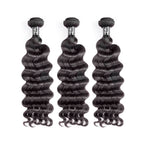 HJ WEAVE BEAUTY 10A Brazilian Mink Hair Natural Wave Bundle Deal