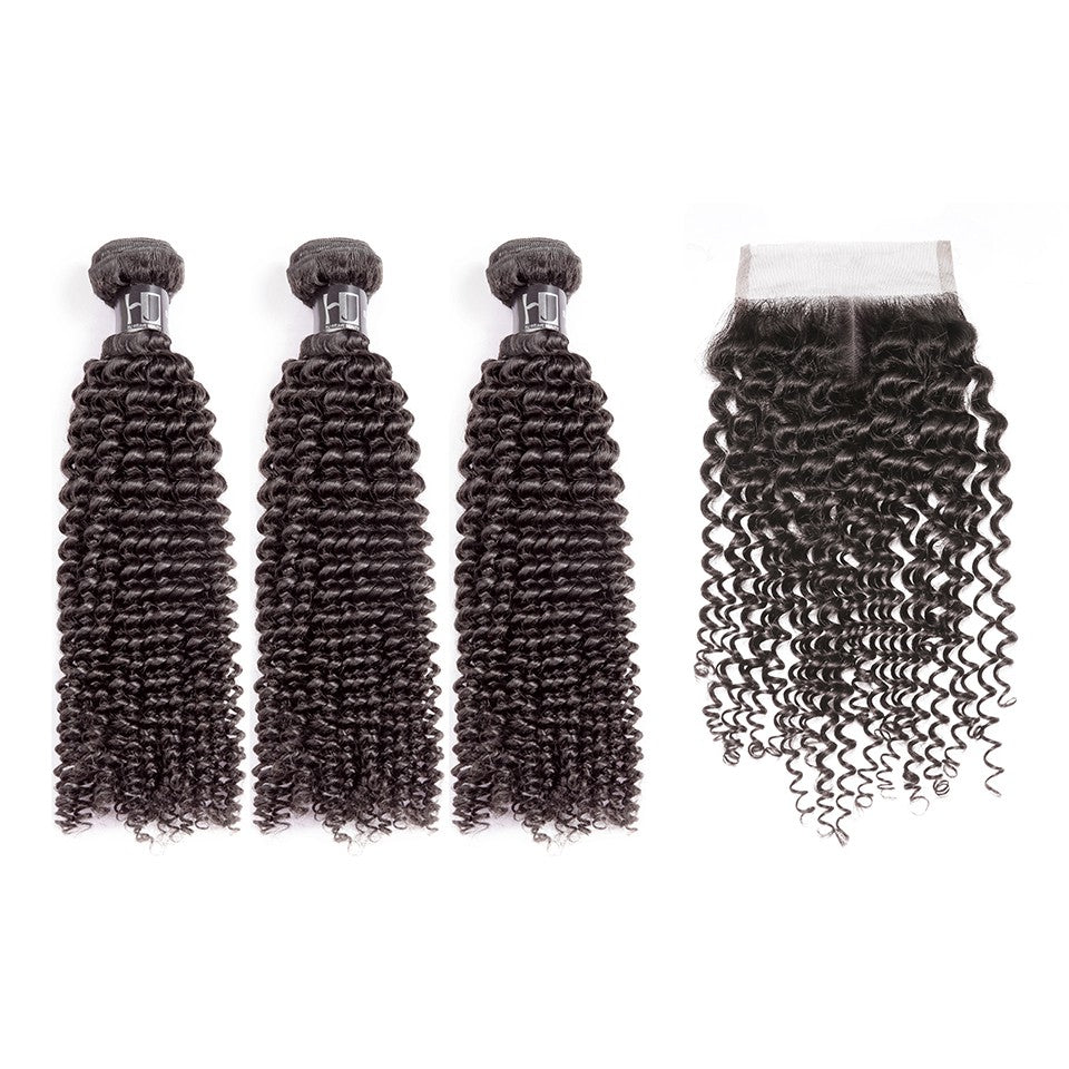 HJ Weave Beauty 7A Malaysian Virgin Hair Kinky Curly