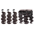 HJ WEAVE BEAUTY 10A Brazilian Mink Hair Body Wave Bundle Deal