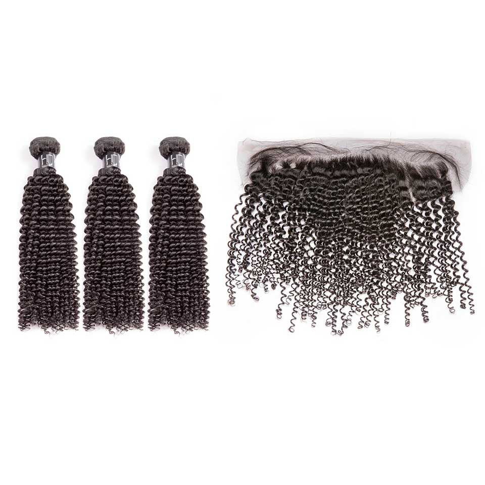 HJ Weave Beauty 7A Indian Virgin Hair Kinky Curly