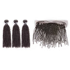 HJ Weave Beauty 7A Peruvian Virgin Hair Kinky Curly