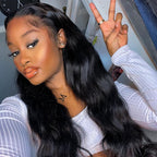 13x6 Lace Wig Body Wave Virgin Hair Glueless Pre-plucked Hairline