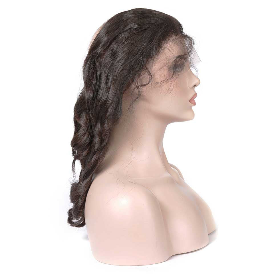 HJ Weave Beauty 360 Lace Frontal Human Hair Loose Wave