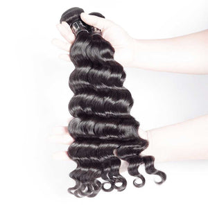 HJ Weave Beauty 7A Onda natural del cabello virgen de Malasia