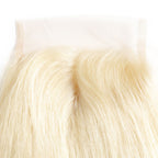 8A #613 Rubio 4*4 Cierre de encaje Onda del cuerpo