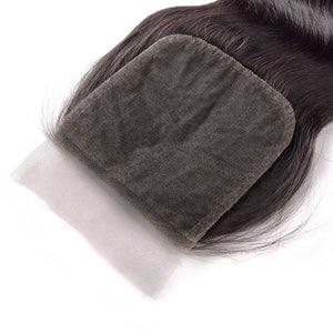 HJ Weave Beauty 4*4 Brazilian Hair Silk Base Closure Body Wave