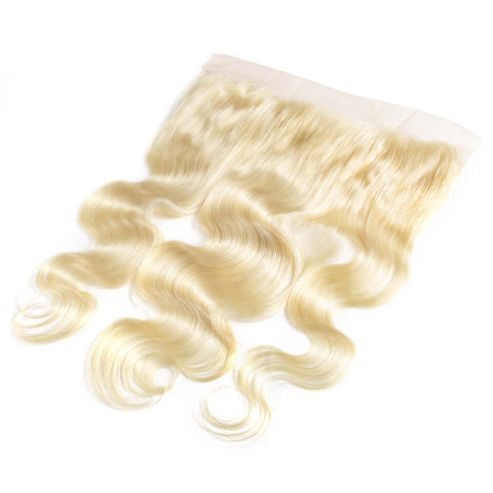 8A #613 Blonde 13*4 Lace Frontal Body Wave