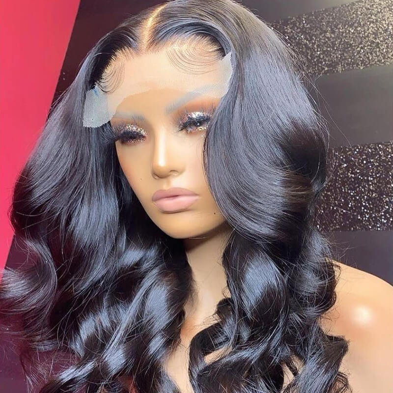 5x5 HD Lace Closure Loose Wave Wig Virgin Hair 180% Density