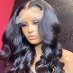 5x5 HD Lace Closure Loose Wave Wig Virgin Hair 180% Density