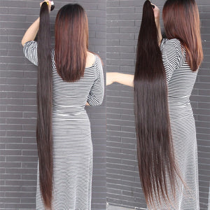 Oferta de paquete de cabello humano virgen de la serie de cabello largo recto