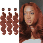 HJ Weave Beauty #33 Oferta de paquete de ondas corporales de cabello virgen coloreado