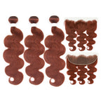 HJ Weave Beauty #33 Oferta de paquete de ondas corporales de cabello virgen coloreado