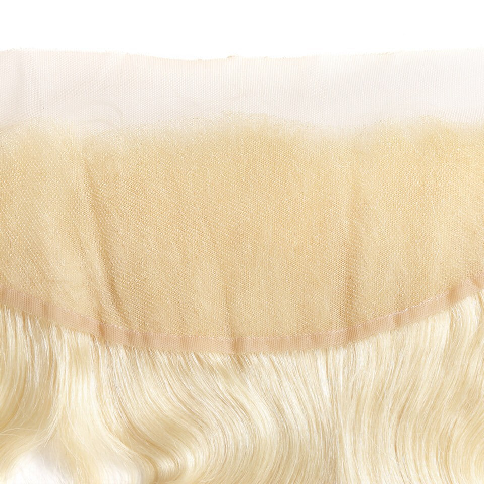 8A #613 Blonde 13*4 Lace Frontal Body Wave