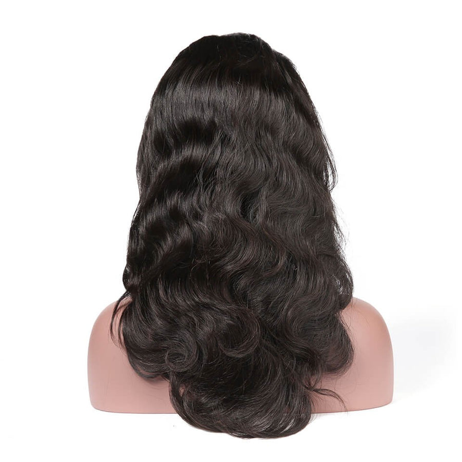 Body Wave Full Lace Wig Pre Plucked Hairline With Baby Hair